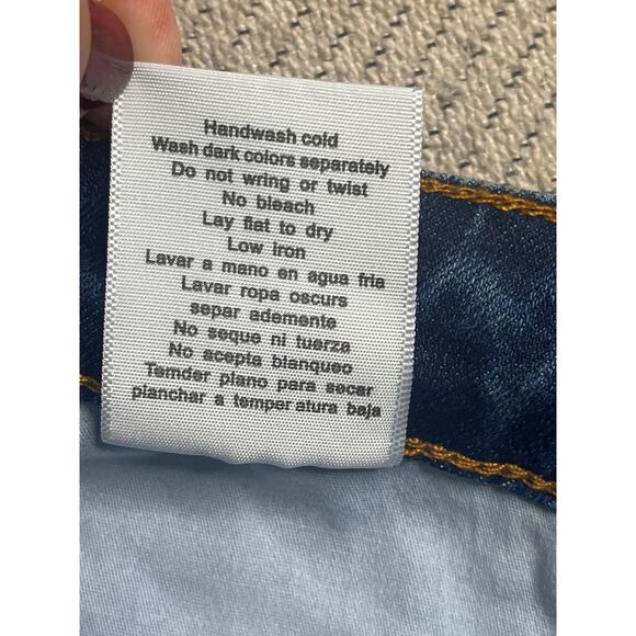 JUDY BLUE HIGH WAIST TUMMY CONTROL FLARE JEANS Raw hem, size 7/28, MSRP $89 - Picture 12 of 15